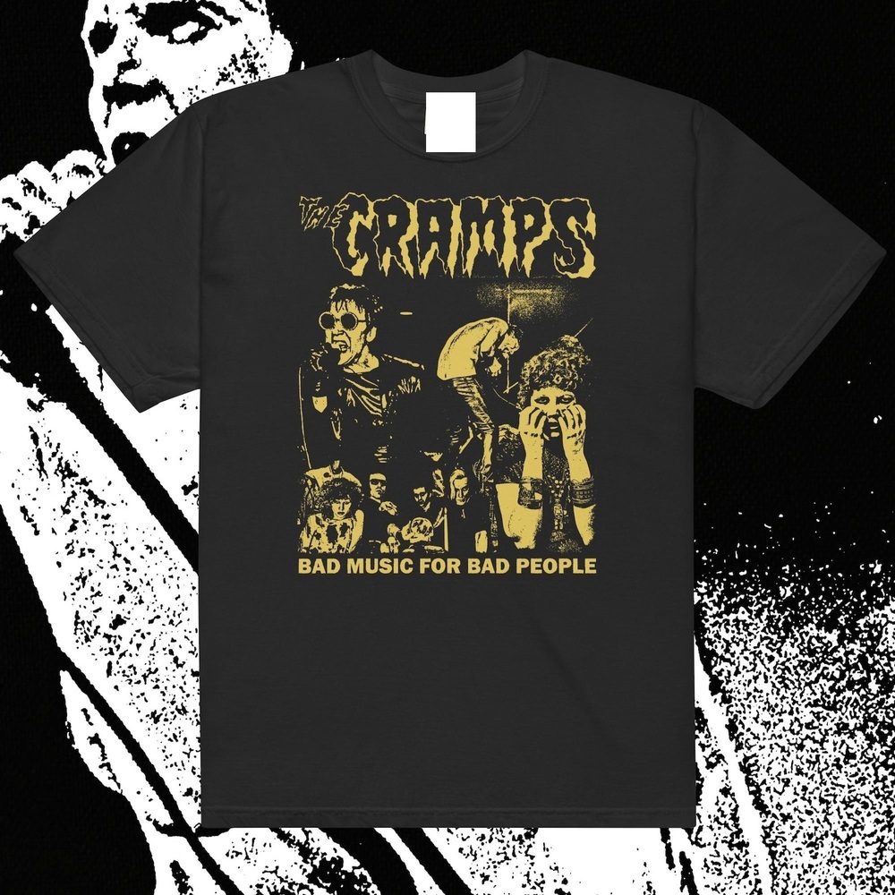 The Cramps Bad Music For Bad People Punk TShirt
